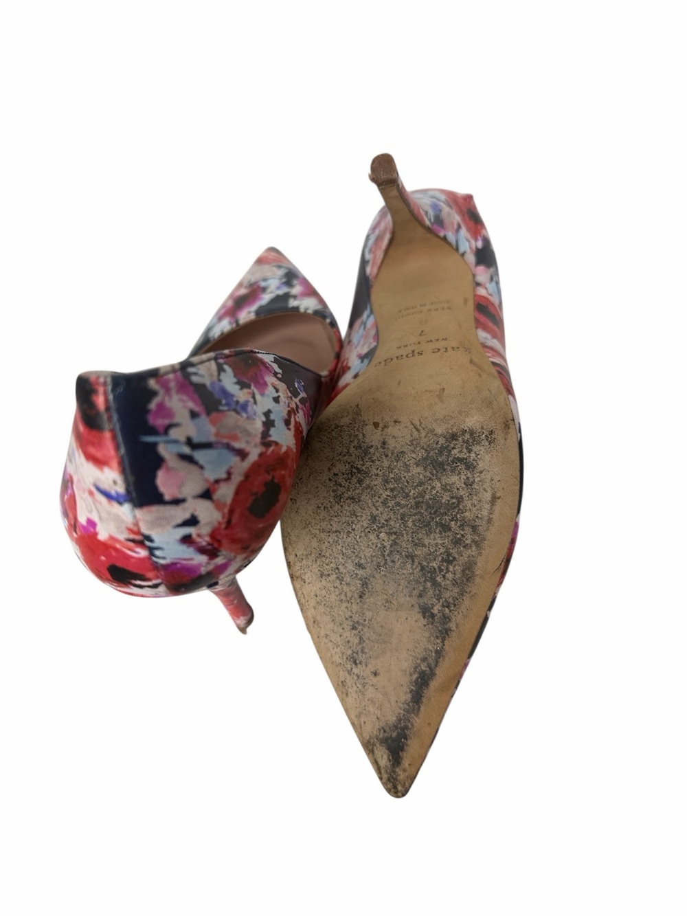 Kate Spade Floral Pointed-Toe Stiletto Pump - Multi Floral - Picture 4 of 6